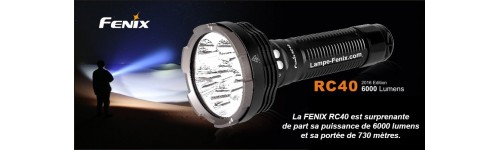 Fenix LR35R - 10 000 lumens - 500 mètres de portée - Pack complet