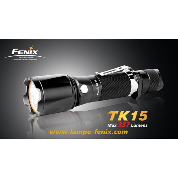 Fenix TK15 - la nouvelle lampe de poche puissante a led de Fenix