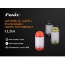 FENIX CL26R vert 400 lumens